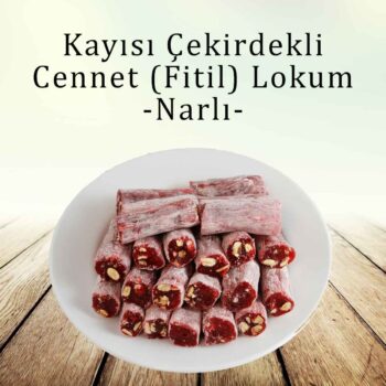 Kayısı Çekirdekli Cennet Narlı Fitil Lokum